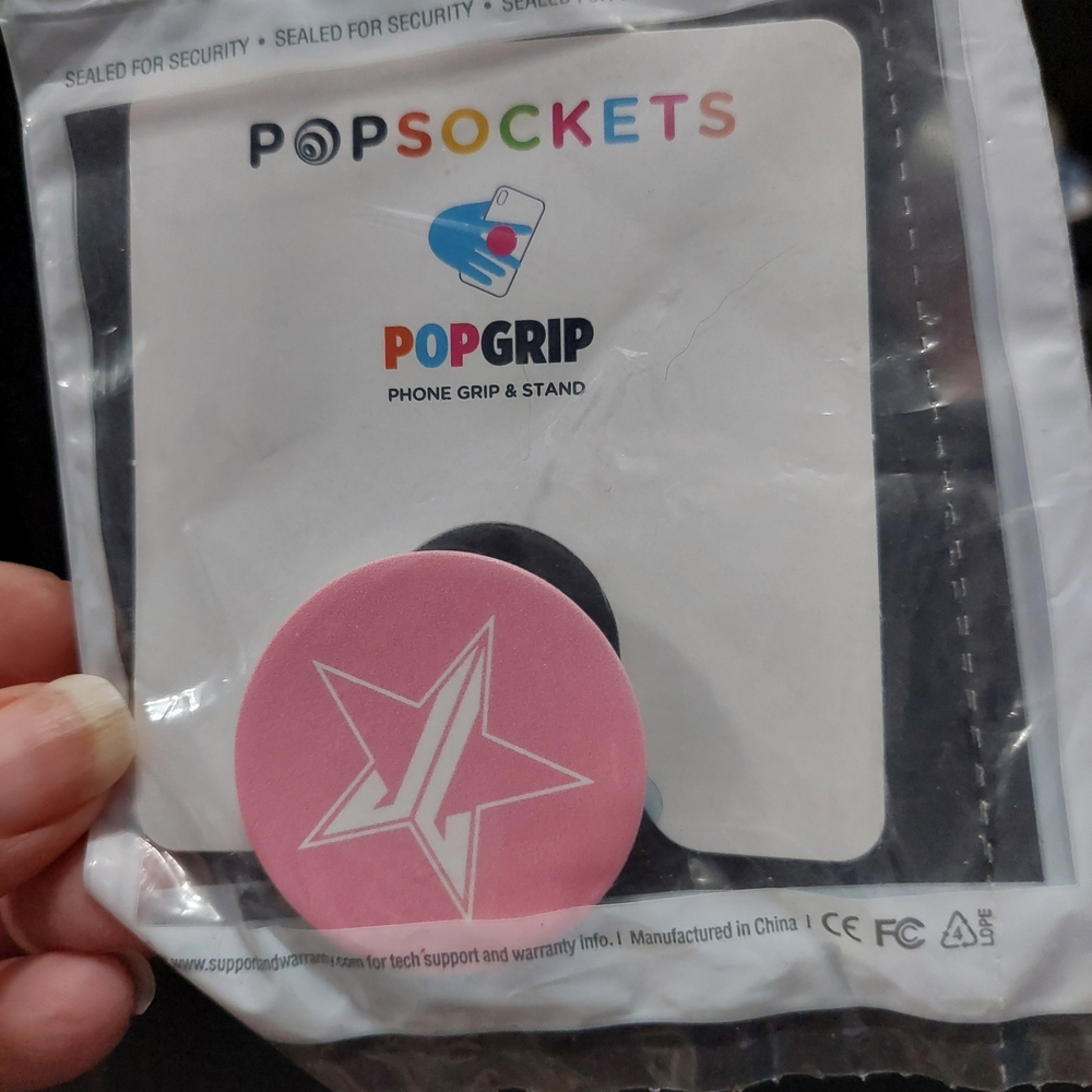PopSocket PopGrip Star Design - Pink
